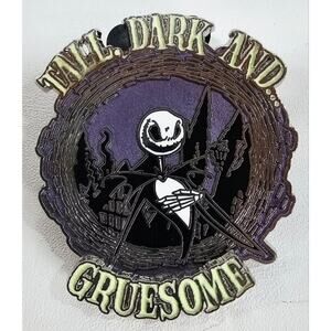 2014 Disney Pin Tall Dark &Gruesome Jack Skellington Nightmare Before Christmas
